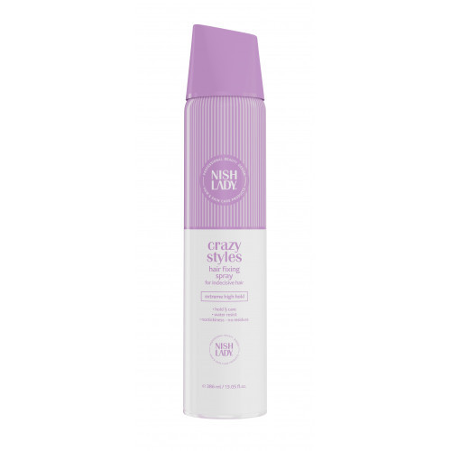 Nishlady Fixing Spray Crazy Styles 386 ml