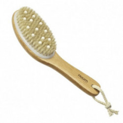 Nuum Cosmetics Curved Handle Body Brush with Soft Massage Beads 1 unit