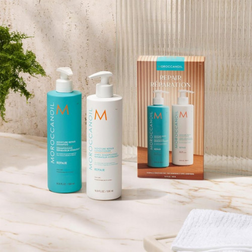 Moroccanoil Moisture Repair Shampoo & Conditioner Duo Set