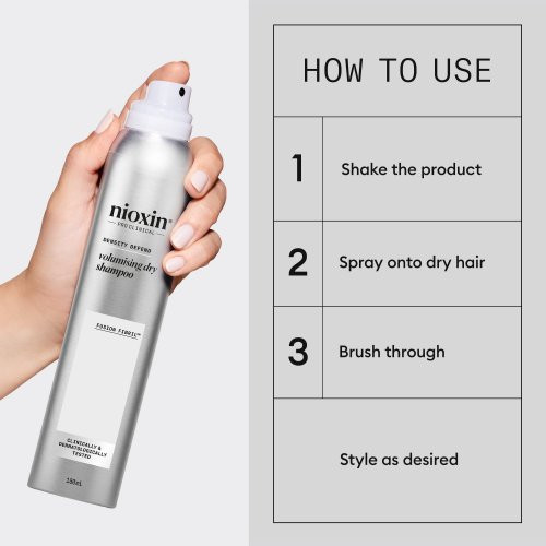 Nioxin Pro Clinical Volumizing Dry Shampoo 180ml