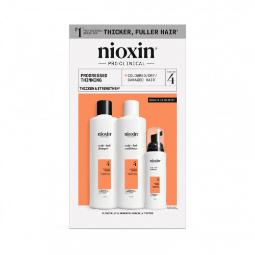 Nioxin Pro Clinical System 4 Kit 150ml+150ml+40ml