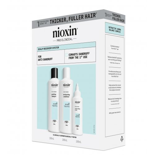 Nioxin Pro Clinical Scalp Recovery Kit 200ml+200ml+100ml