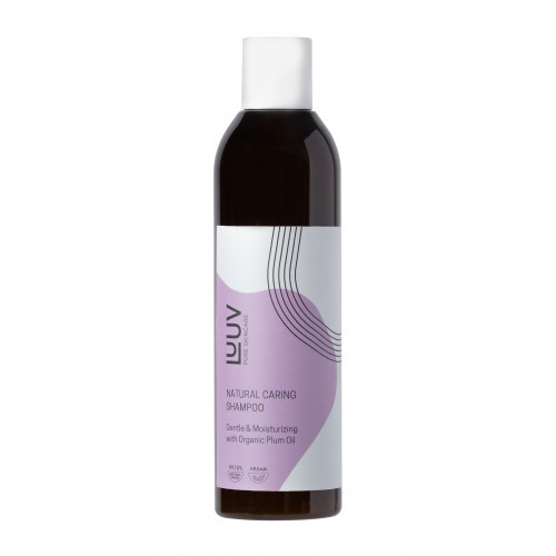 Luuv Natural Caring Shampoo With Plum Oil 200ml