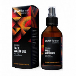 ZEW Face Wash Gel For Men with Black Chaga 100ml