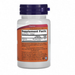 NOW Foods Vitamin D-3 2000 IU High Potency 120 capsules