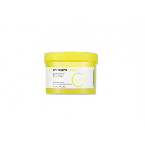 Holika Holika Gold Kiwi Vita C + Brightening Toner Pad 80vnt