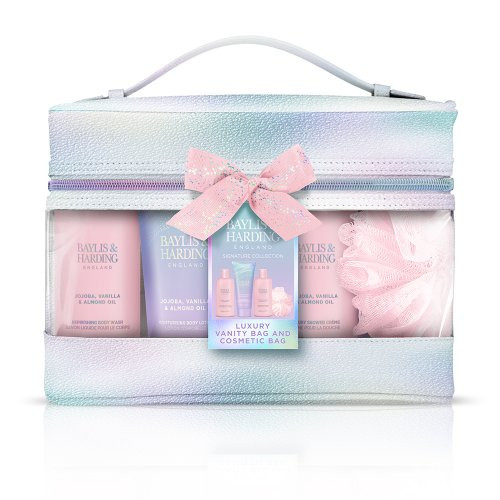 Baylis & Harding Jojoba, Vanilla & Almond Oil Luxury Vanity Bag Gift Set