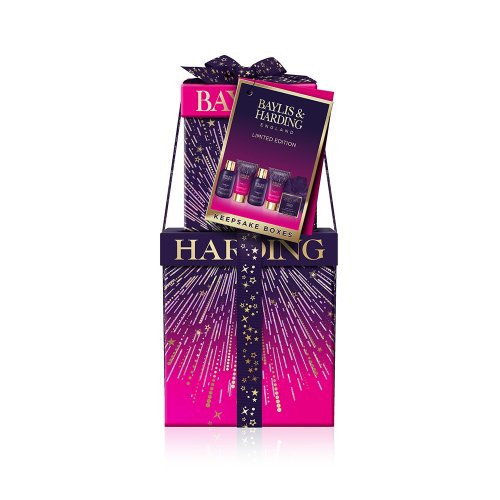 Baylis & Harding Midnight Fig & Pomegranate Luxury Pamper Present Gift Box Set