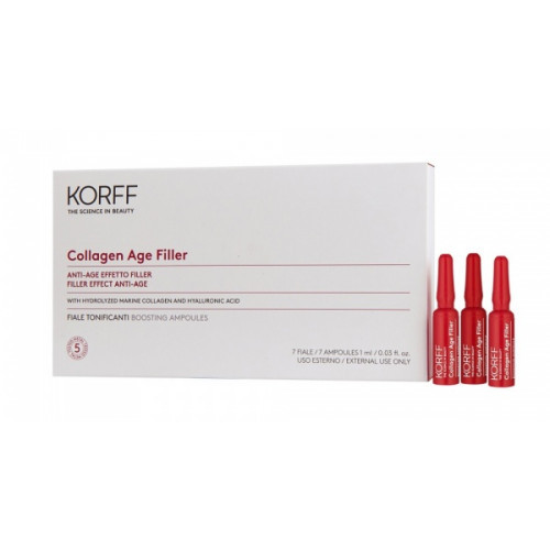 KORFF Collagen Age Filler Boosting Ampoules 7x1ml