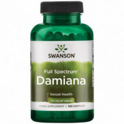 SWANSON Full Spectrum Damiana Sexual Health 510mg 100 capsules