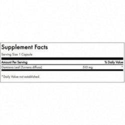 SWANSON Full Spectrum Damiana Sexual Health 510mg 100 capsules