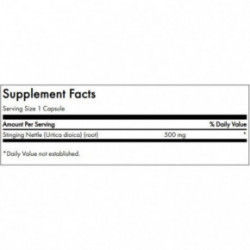 SWANSON Stinging Nettle Root Prostate and Ulinary Trach Health 500mg 100 capsules