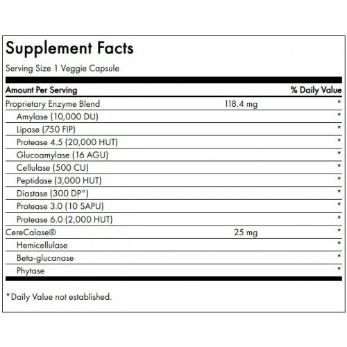SWANSON N-Zimes Digestive Health 90 capsules