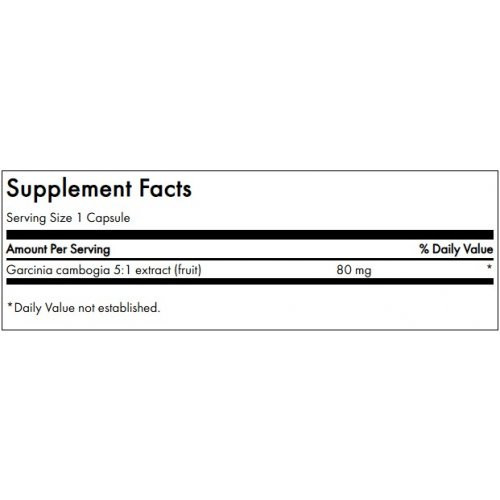 SWANSON Garcinia Cambogia Weight Management 60 caps.