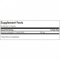 SWANSON Garcinia Cambogia Weight Management 60 caps.