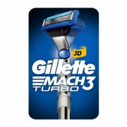 Gillette Mach3 Turbo Razor Handle and Refills Gift set