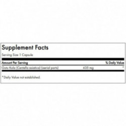 SWANSON Full Spectrum Gotu Kola Energy and Circulatory Support 435mg 60 caps.