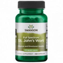 SWANSON Full Spectrum St. John's Wort Mental and Emotional Health 375mg 60 caps.
