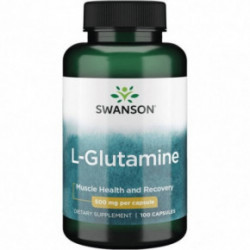 SWANSON L-Glutamine Muscle Health and Recovery 500mg 100 capsules