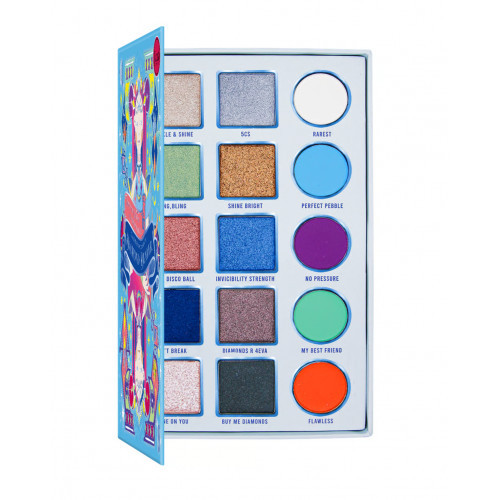 J.Cat Beauty House Of Queens 15 Color Palette Diamond Dealer