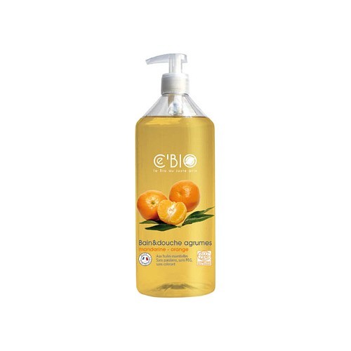 Cebio Mandarin And Orange Bath And Shower Gel 500ml