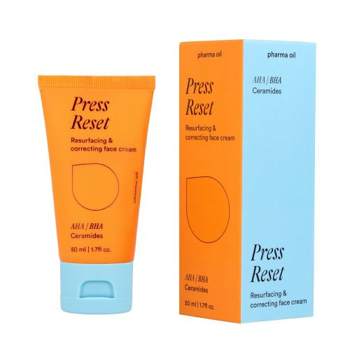 Pharma Oil Press Reset AHA | BHA & Ceramides Face Cream 50ml