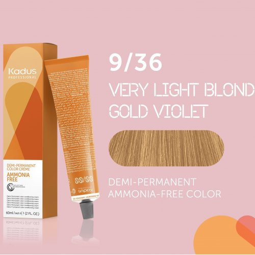 Kadus Professional Demi‑Permanent Ammonia‑Free Color 60ml