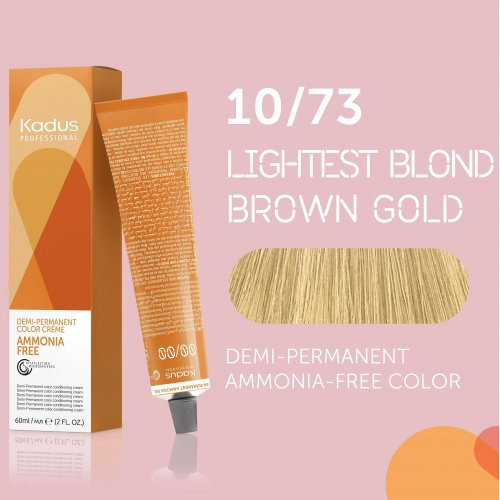 Kadus Professional Demi‑Permanent Ammonia‑Free Color 60ml