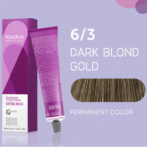 Kadus Professional Extra Rich Creme Permanent Hair Color 60ml