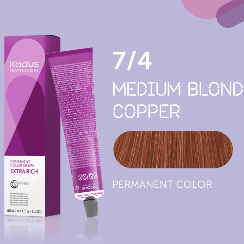 Kadus Professional Extra Rich Creme Permanent Hair Color 60ml