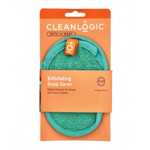 Cleanlogic Bath & Body Exfoliating Soap Saver Orange