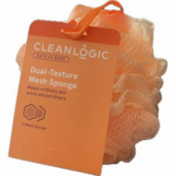 Cleanlogic Bath & Body Dual-Texture Mesh Green