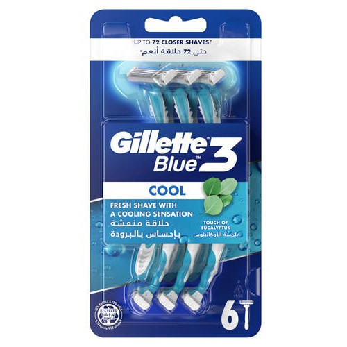 Gillette Blue 3 Cool Razors 3 pcs.