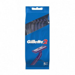 Gillette 2 Disposable Razors 5pcs