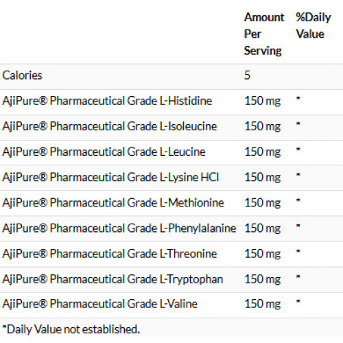 SWANSON Essential Amino Acid Complex 60 caps.