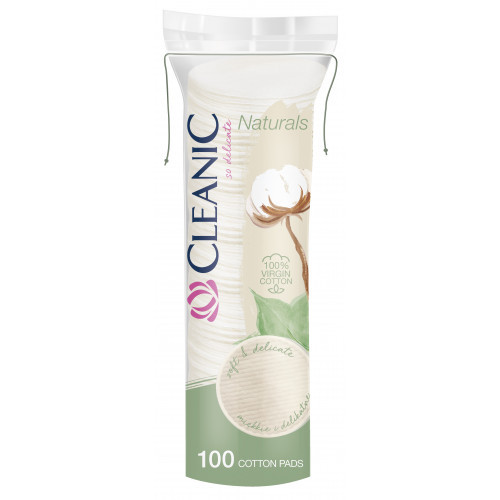Cleanic Pure Effect Virgin Cotton Pads 
