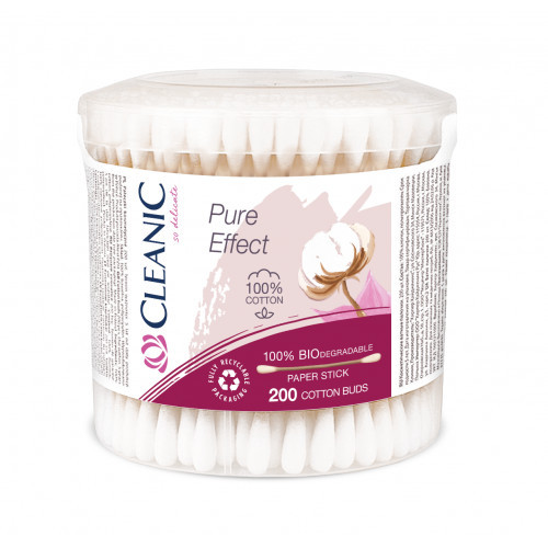 Cleanic Pure Effect Cotton Buds 