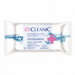 Cleanic Antibacterial Wet Wipes 15pcs