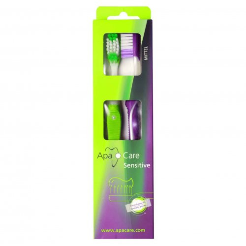 ApaCare Sensitive 3D Micro Clean Toothbrushes 2 pcs.