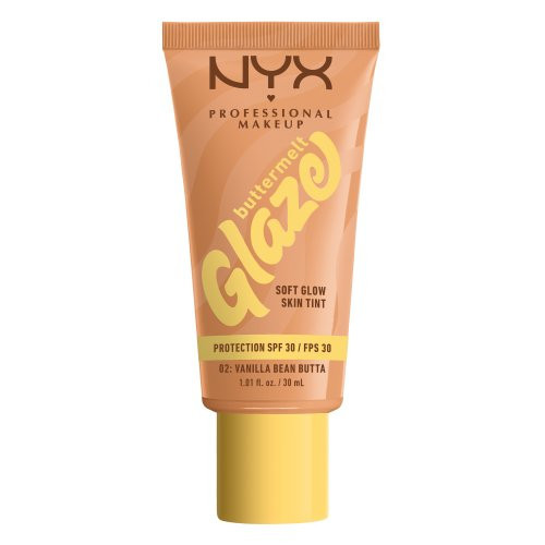 NYX Professional Makeup Buttermelt Glaze Soft Glow Skin Tint SPF30 30ml