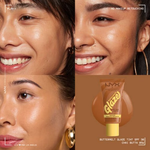 NYX Professional Makeup Buttermelt Glaze Soft Glow Skin Tint SPF30 30ml