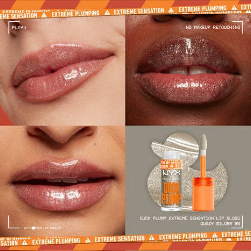 NYX Professional Makeup Duck Plump High Pigment Plumping Lip Gloss 01 Clearly Spicy