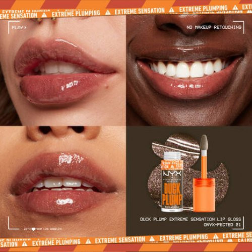 NYX Professional Makeup Duck Plump High Pigment Plumping Lip Gloss 01 Clearly Spicy