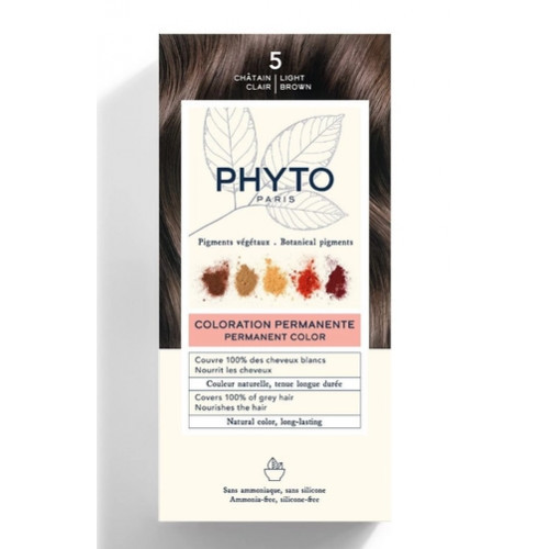 Phyto Permanent Hair Color without Ammonia 1 Black