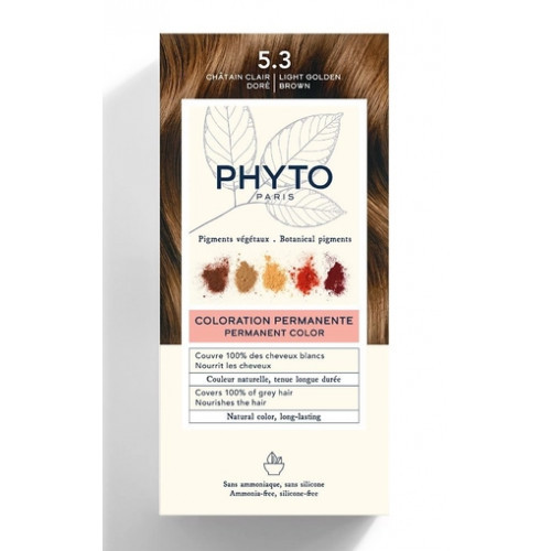 Phyto Permanent Hair Color without Ammonia 1 Black