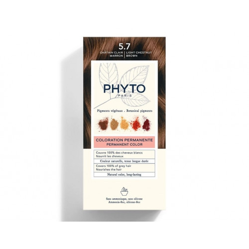 Phyto Permanent Hair Color without Ammonia 1 Black