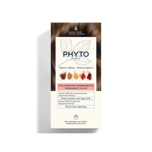 Phyto Permanent Hair Color without Ammonia 1 Black