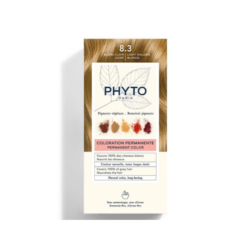 Phyto Permanent Hair Color without Ammonia 1 Black