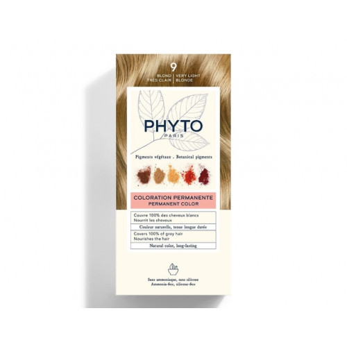 Phyto Permanent Hair Color without Ammonia 1 Black