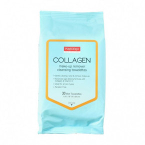 Purederm Collagen Make-Up Remover Cleansing Towelettes